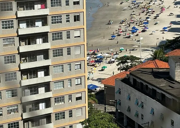 Pe Na Areia Em Pitangueiras Apartamento Guarujá